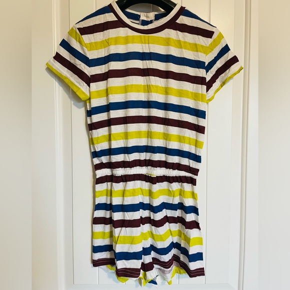 American Apparel Strip T-shirt Romper - Picture 2 of 4